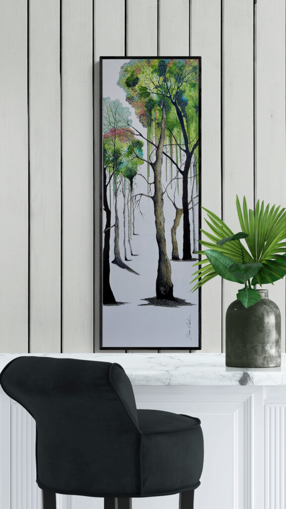 marble-topped-desk-with-tropical-plant