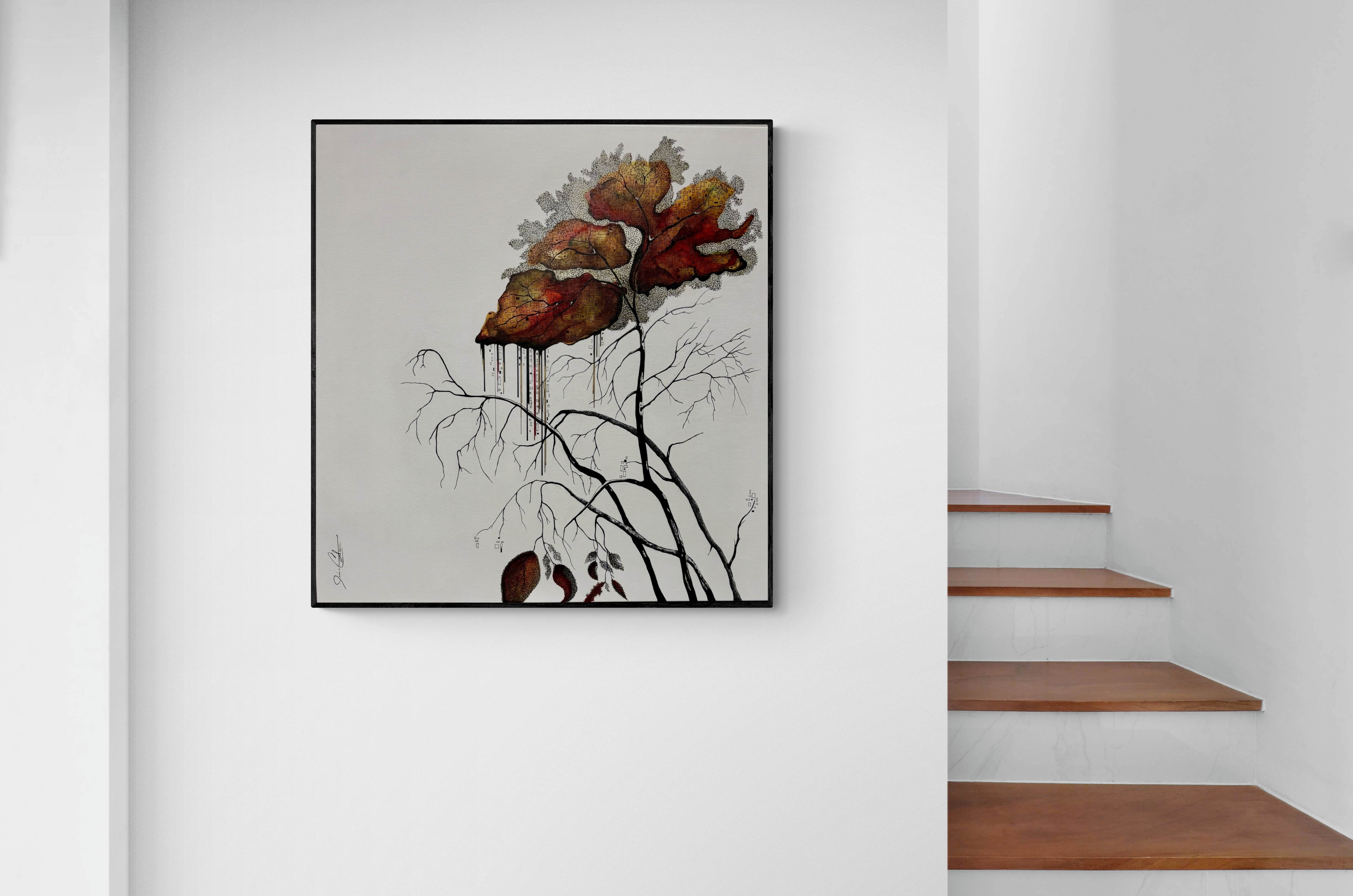 interior-feature-wall-next-to-staircase